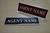 NAME PLATE WITH WALL HOLDER (2x8) 